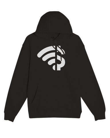 WIFI Money Premium Black Pullover Hoodie